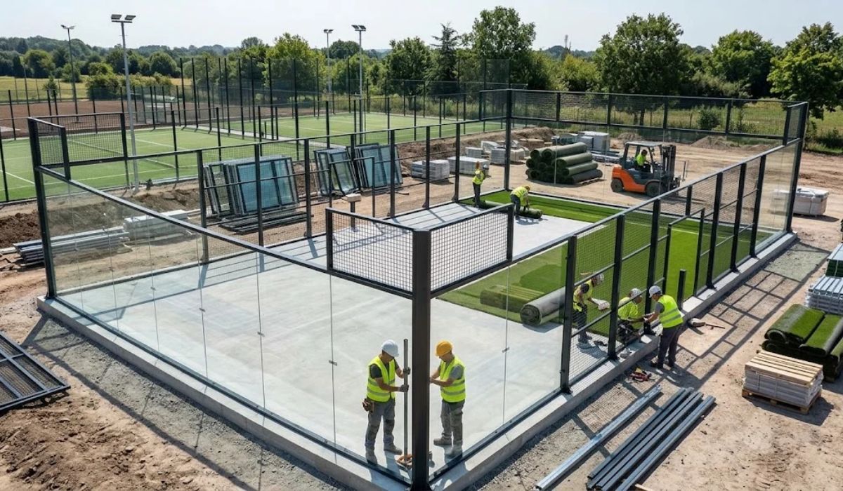¿Cuánto tarda la instalación de una pista de pádel?