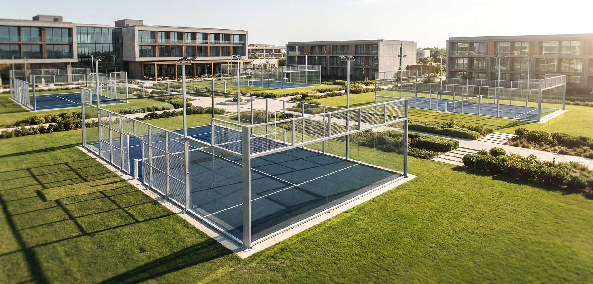 Conversión de Pista de Tenis a Pista de Pádel