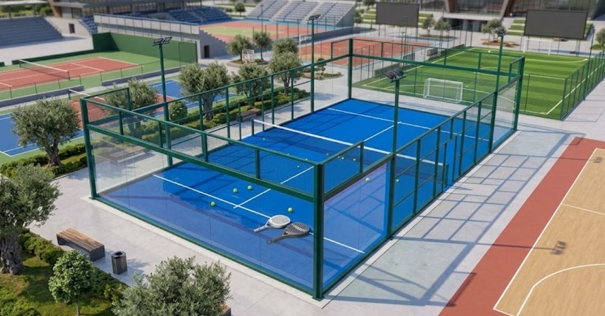 Selección de Cristal y Césped en Pistas de Pádel
